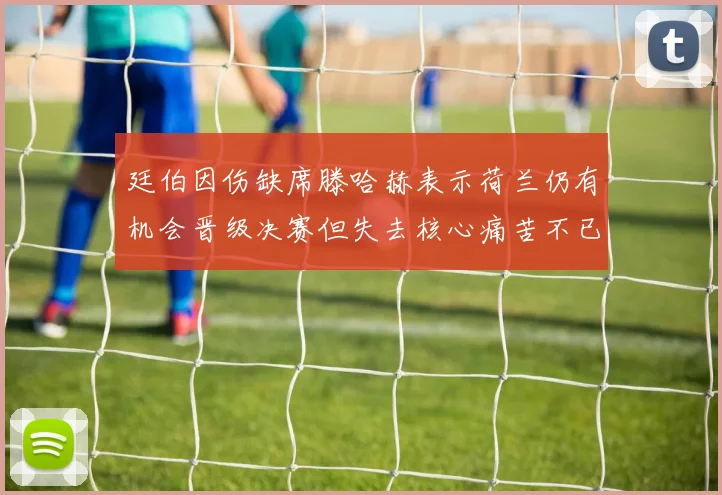 廷伯因伤缺席滕哈赫表示荷兰仍有机会晋级决赛但失去核心痛苦不已